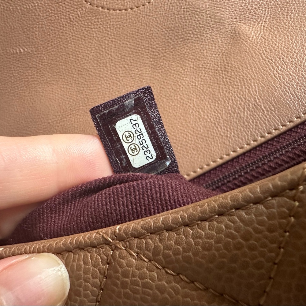 CHANEL Caviar & Calfskin Quilted Medium Flap Bag - Picture 11 of 16